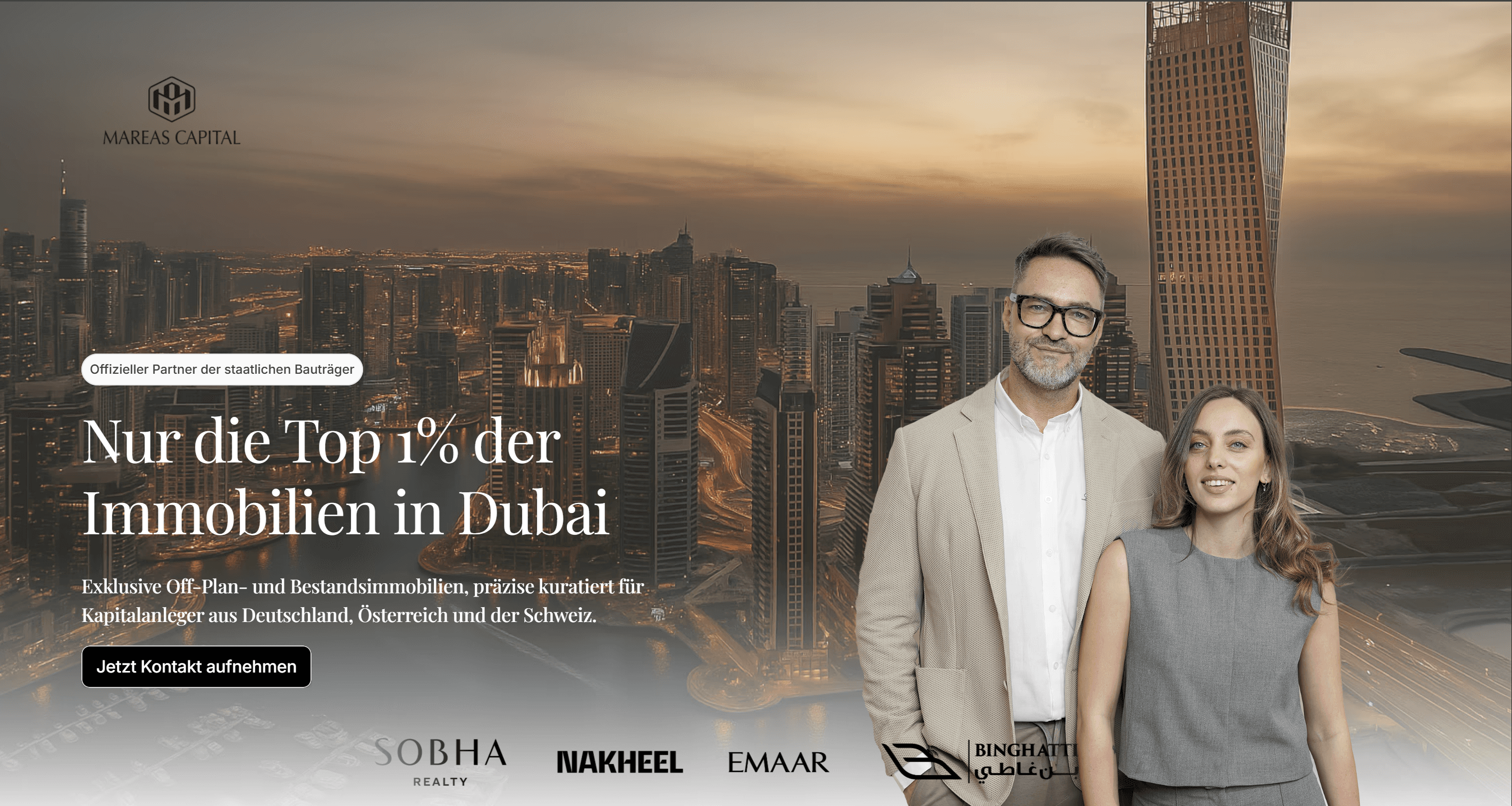 Mareas Dubai Website