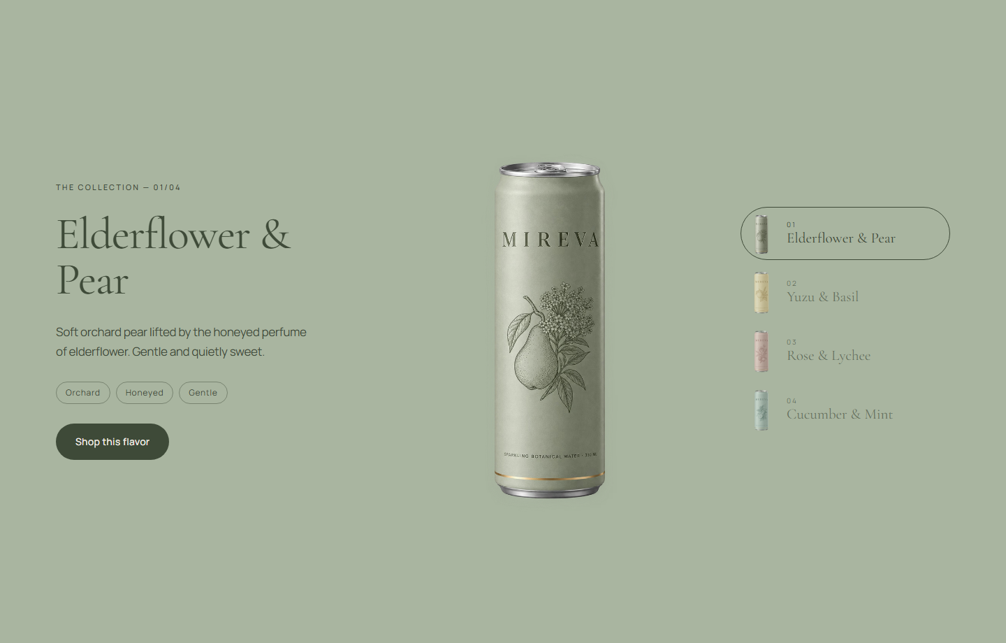 Mireva Drinks – Sorten-Kollektion