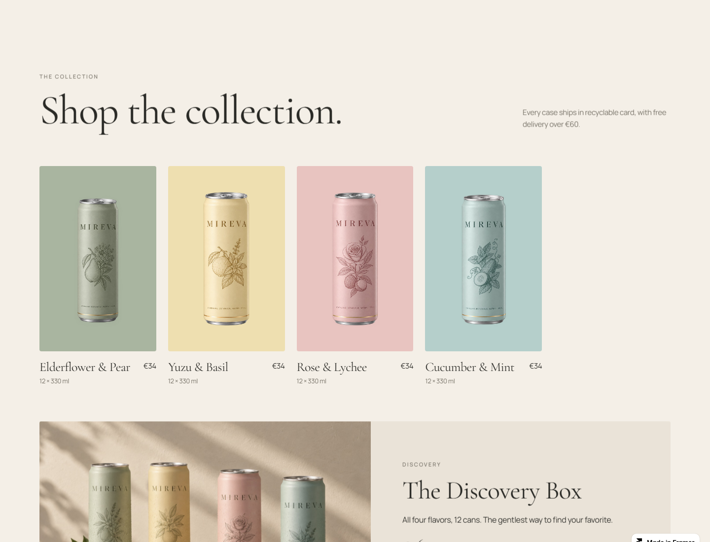 Mireva Drinks – Shop-Grid
