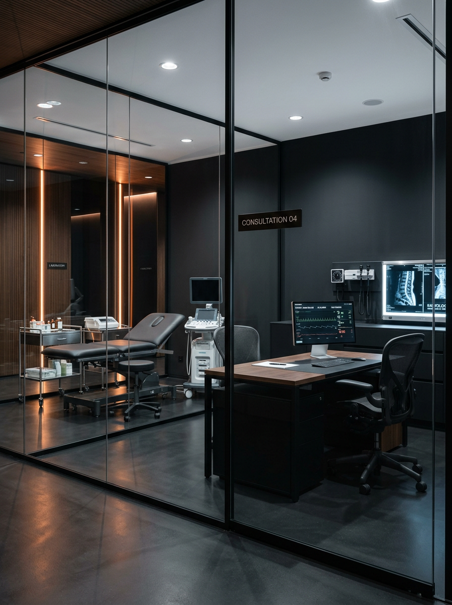 Moderne Arztpraxis – minimalistisch und professionell