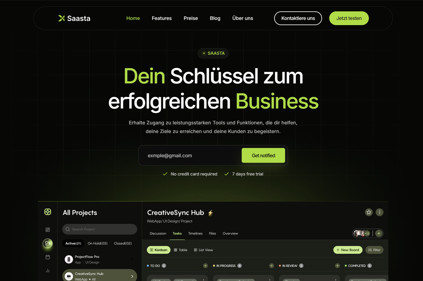 Webdesign SaaS Referenz – specialpage.ch Schweiz