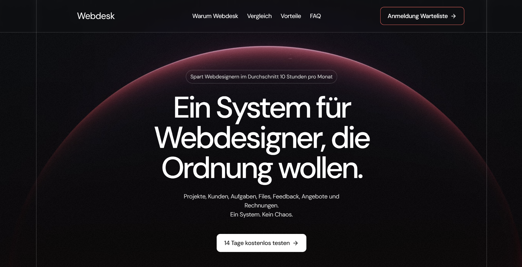 Webdesign Referenz Webdesk – specialpage.ch Schweiz